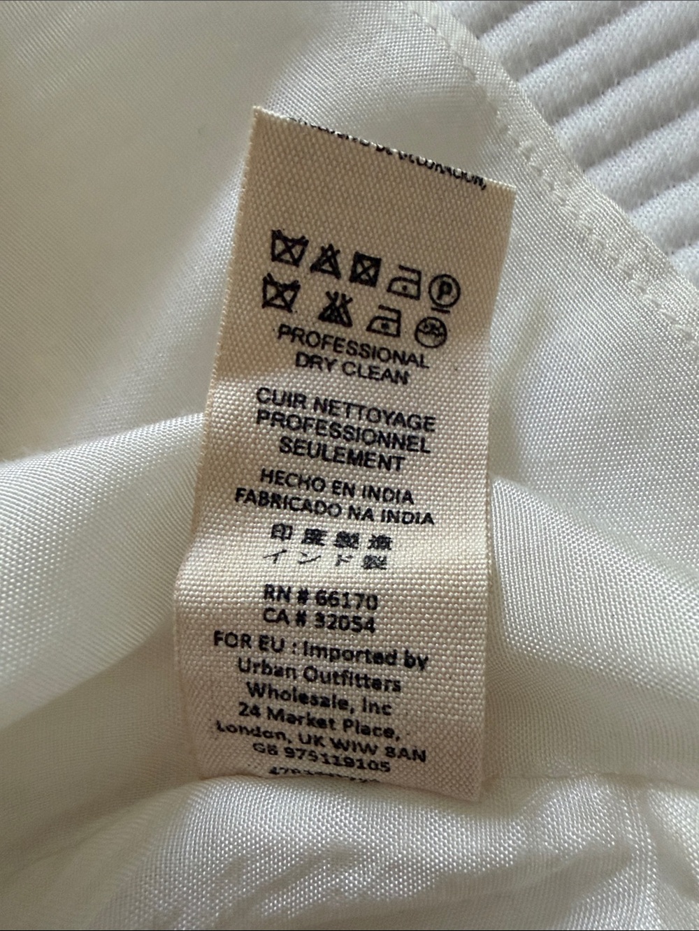 FREE PEOPLE LIMITED EDITION Ivory Art Deco Embellished Mini Dress Sequin Rare - Picture 17 of 17